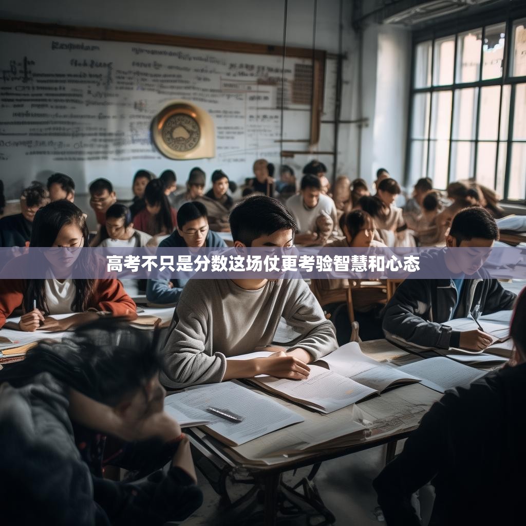 高考不只是分数这场仗更考验智慧和心态