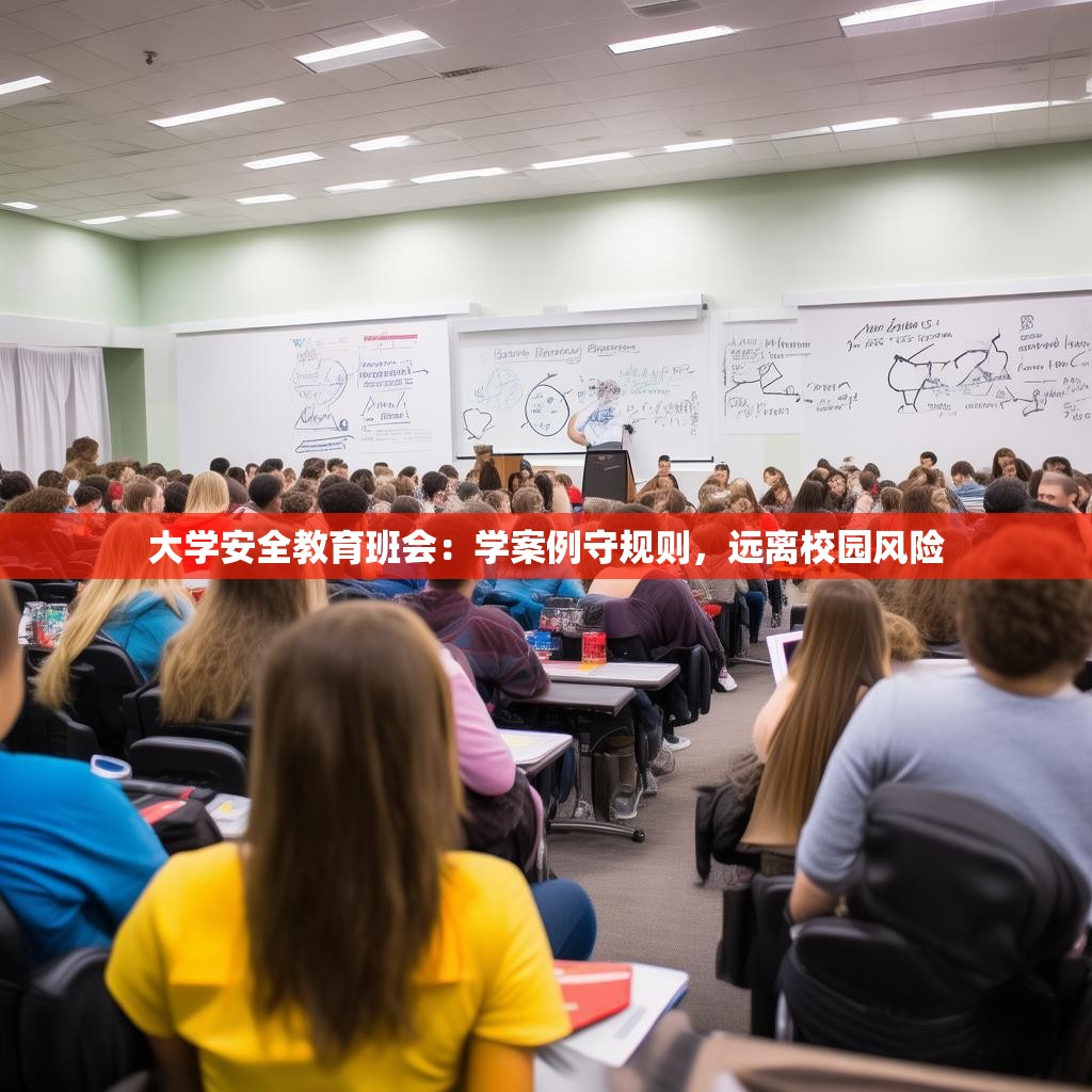 大学安全教育班会:学案例守规则,远离校园风险 大学安全教育班会:学案例守规则,远离校园风险